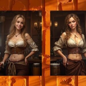 Tavern wenches 13x19” Fine Art Prints - only 6 signed sets made